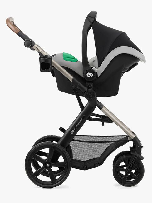 Kinderkraft MOOV 2 3-in-1 Kombikinderwagen, Moonlight Grey