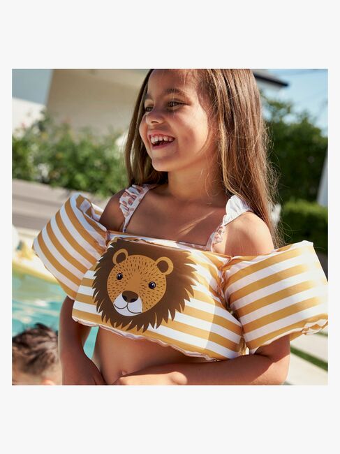 Swim Essentials Schwimmgürtel, Flow Brown/White