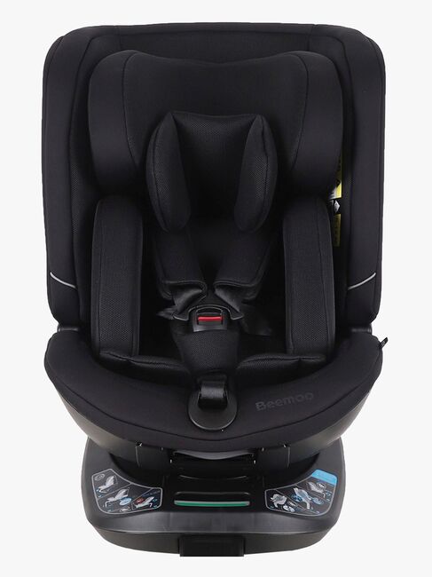 Beemoo Rotate i-Size Kindersitz, Black Mesh