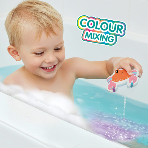 SES Creative Badespielzeug Krabbe mit Badefarben