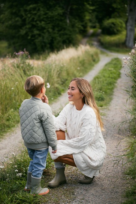 Viking x Kenza Steppjacke, Light Green