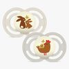 MAM Perfect Night Schnuller Silikon 2er-Pack 6-16m, Neutral