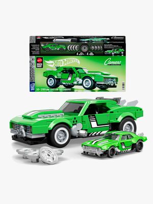 Mattel Brick Shop Hot Wheels Speed Series Brick Shop Hot Wheels Bau-Set Custom ’68 Camaro 289 Teile