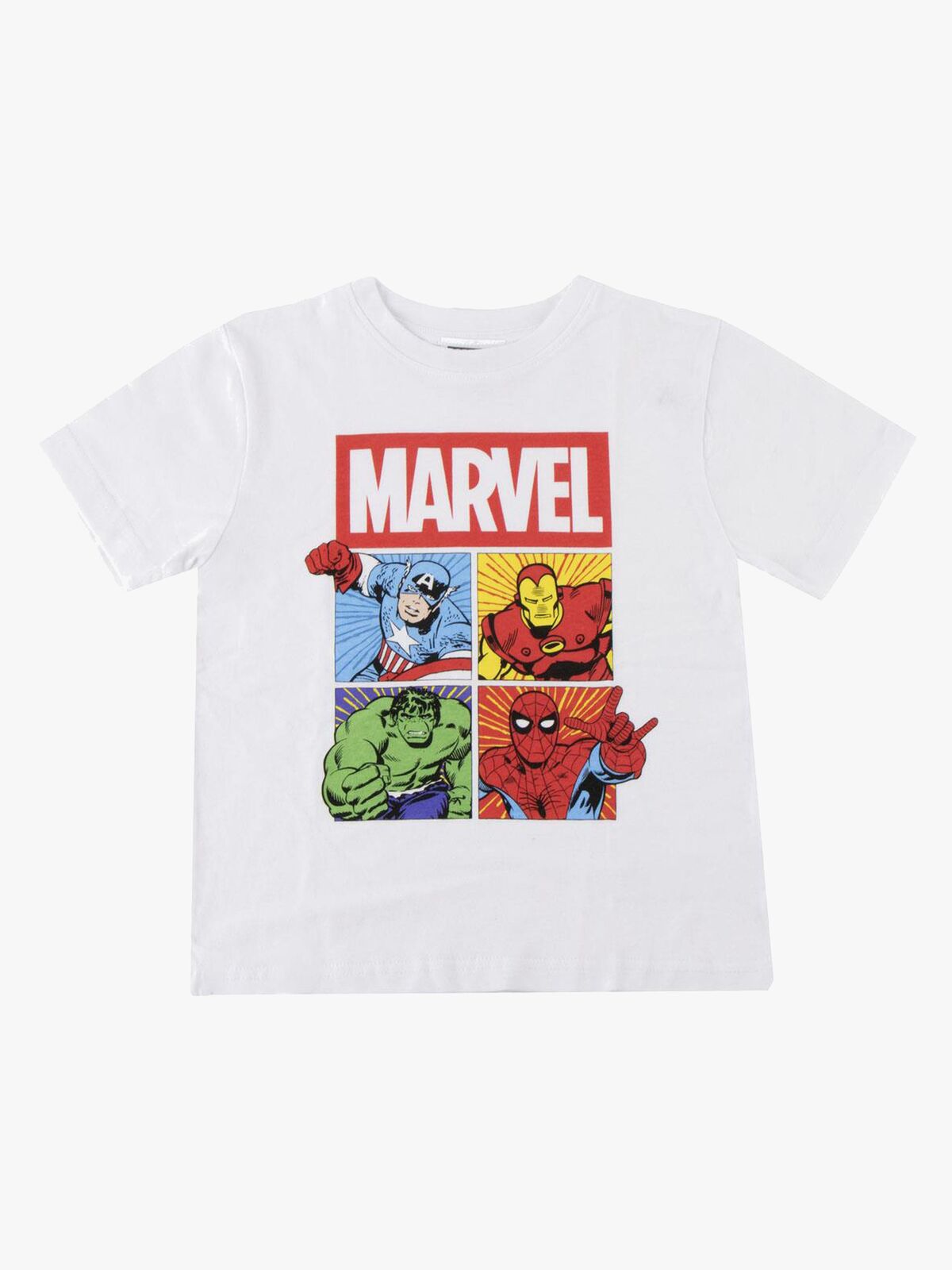 Marvel T-Shirt, Weiß