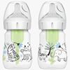 Dr. Brown WideNeck Options+ Babyflaschen 150 ml 2er-Pack, Jungle