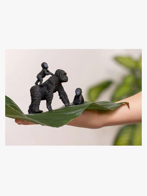 Schleich 42601 Tierset Flachland Gorilla Familie
