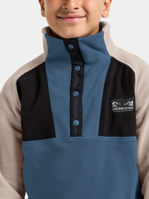 Didriksons Yokto Fleece-Pullover, Blue Fog
