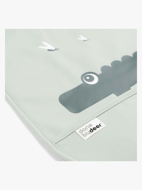 Done By Deer Croco 2er-Pack Lätzchen, Green