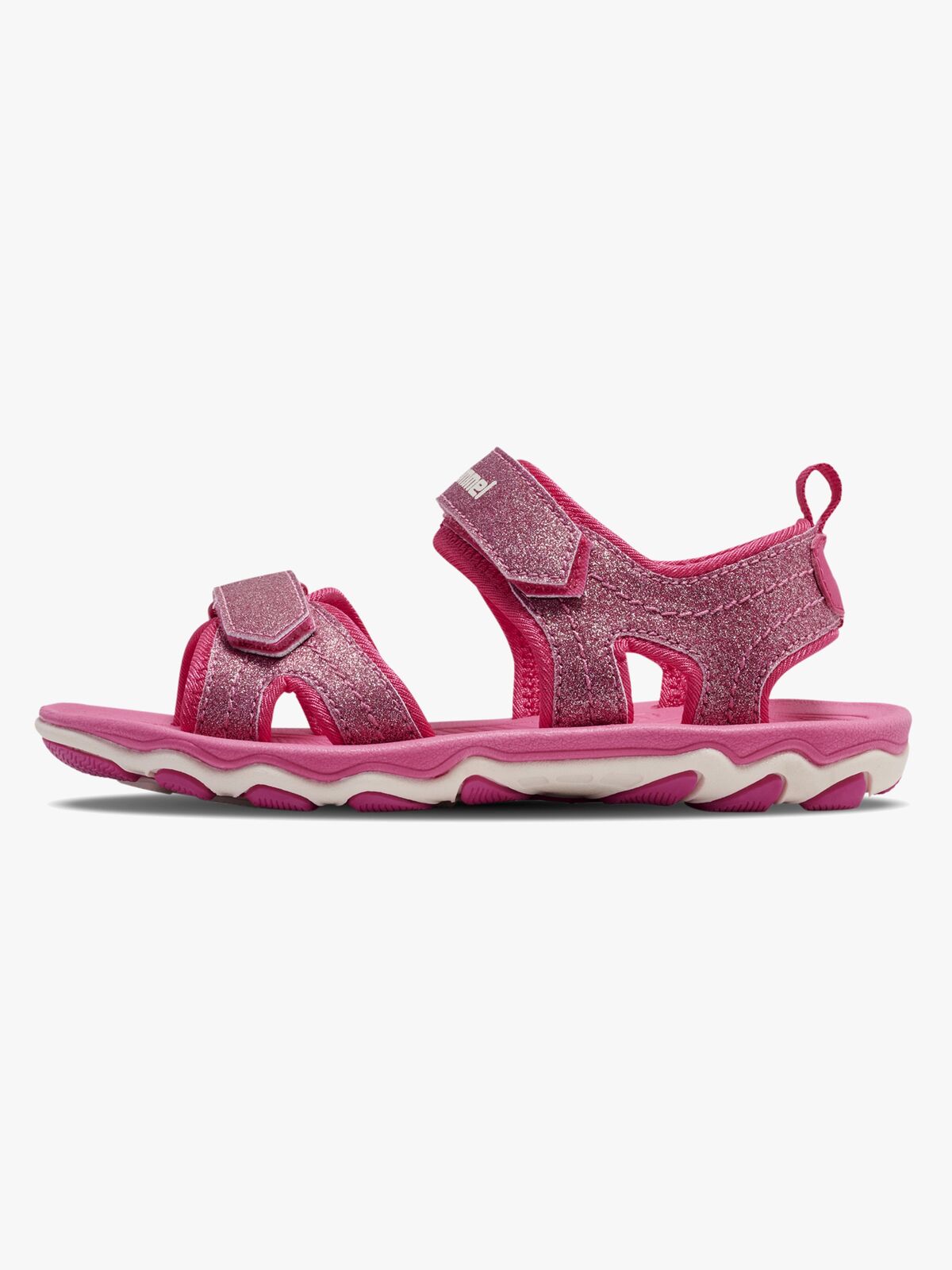 Hummel Glitter Jr Sandalen, Pink Flambé