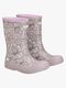 Viking Indie Print Gummistiefel, Dusty Pink/Cream