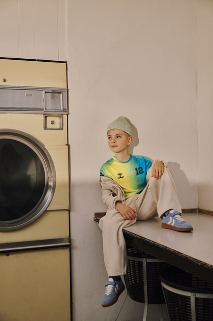 Hummel Handball Perfect CL Jr Sneaker, Faded Denim