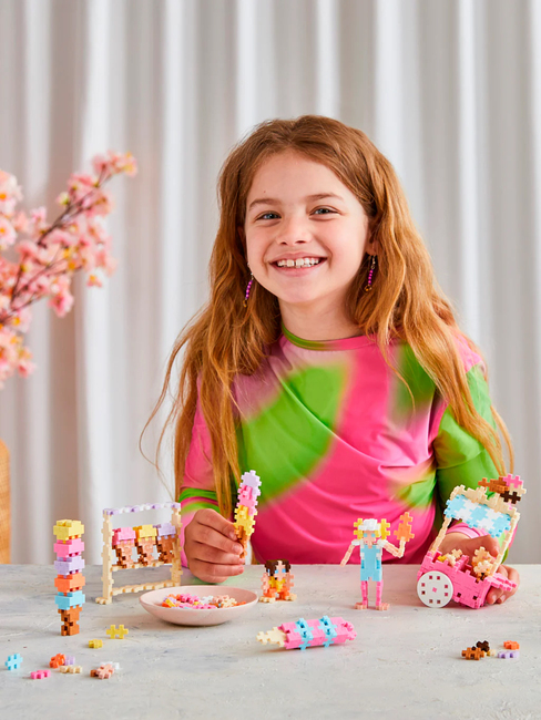 Plus-Plus Learn to Build  Mit Eisstand Bausatz 275 Teile