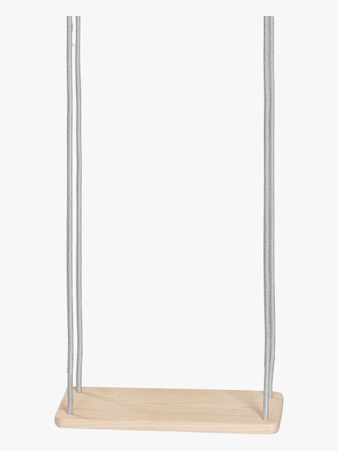 Roba Montessori Indoor Spielturm mit Schaukel, Natural/Grey