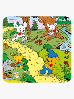 Egmont Kärnan Bamse Knopfpuzzle Bamse Im Wald 4 Teile
