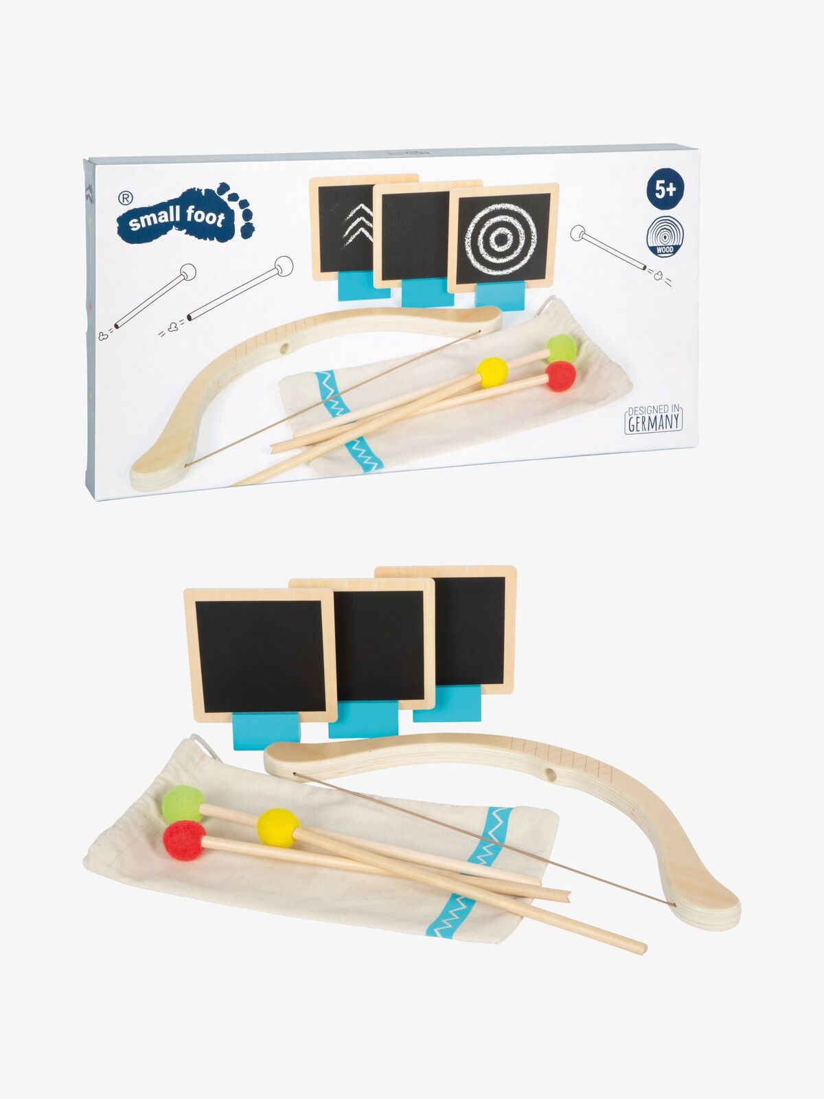 Small Foot Pfeil-und-Bogen-Set mit Pfeilen Active