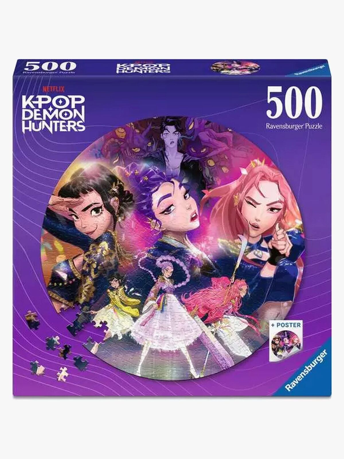 Ravensburger K-Pop Demon Hunters Puzzle 500 Teile