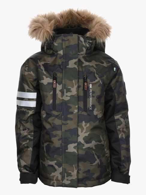 Lindberg Camo Winterjacke, Green