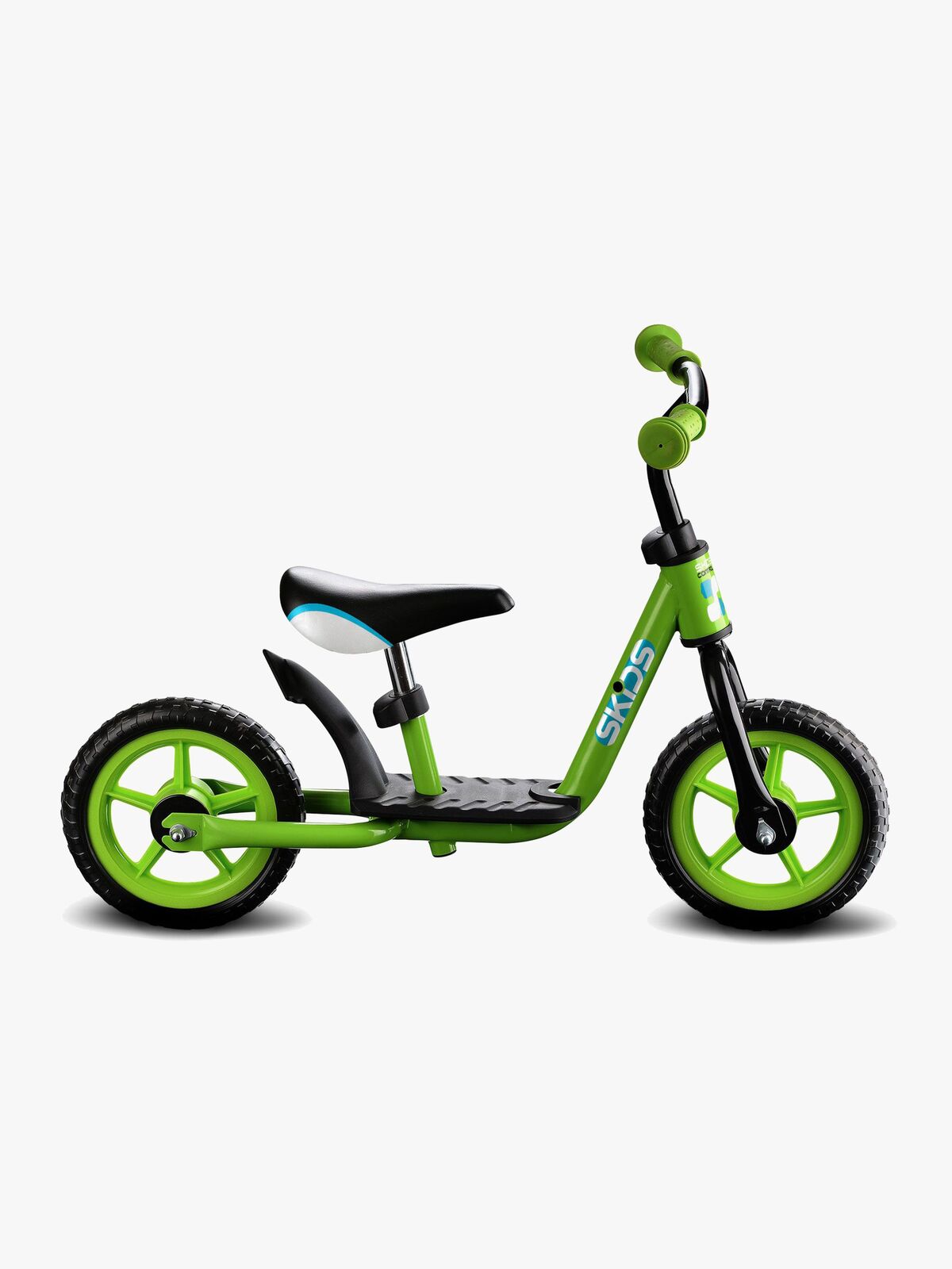 Stamp Laufrad mit Fußstütze, Grün