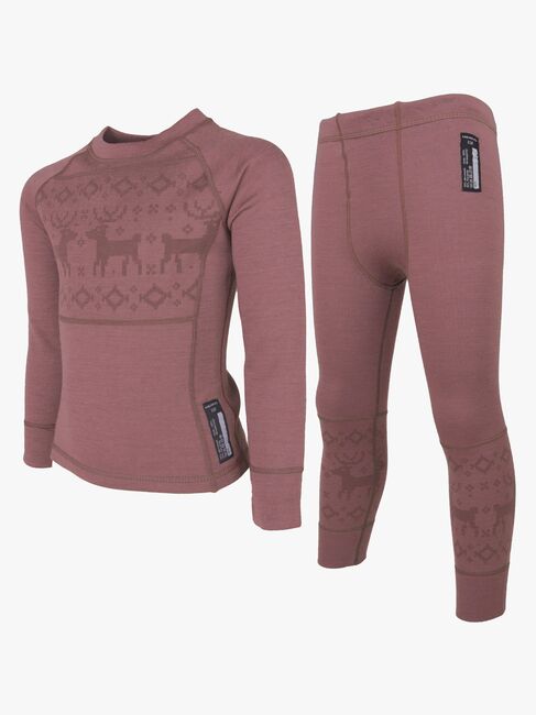 Lindberg Kåbdalis Thermounterwäsche Merino, Rose