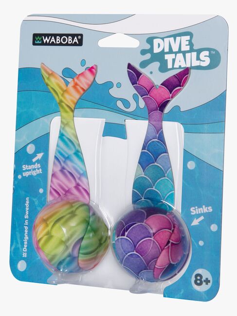 Waboba Dive Tails Tauchspielzeug 2er-Pack, Gemischt