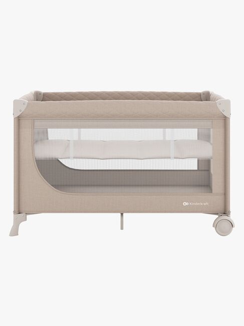 Kinderkraft LEODY UP Reisebett, Beige