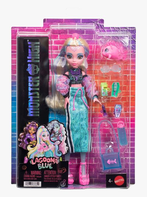Monster High Core Puppe Lagoona Blue & Neptuna