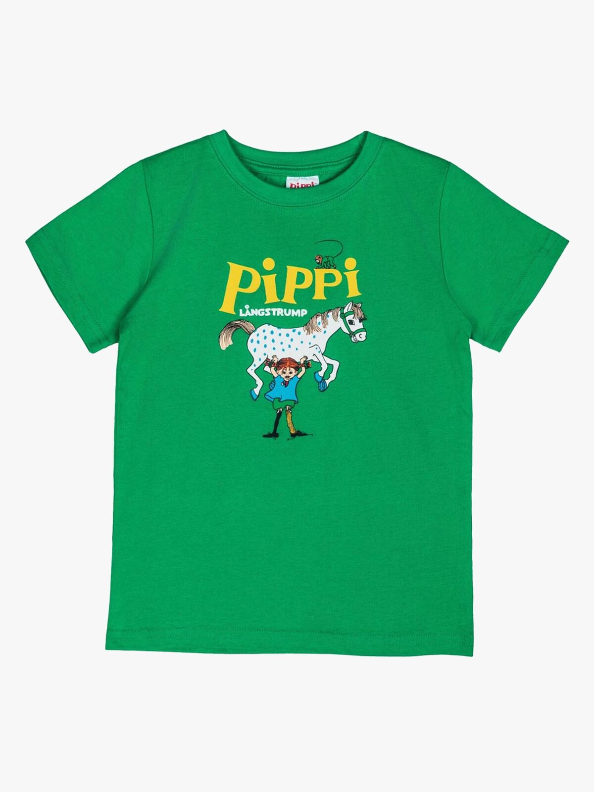 Pippi Langstrumpf X Martinex Pippi Logo T-Shirt, Grün