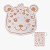 Swim Essentials Leopard Badetuch, Beige