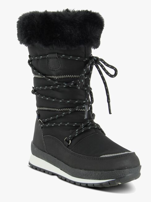 Leaf Ysby Winterstiefel, Black