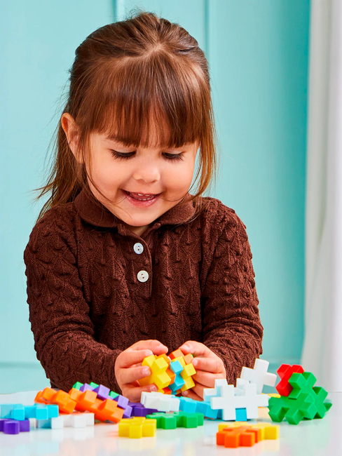 Plus-Plus BIG Bausatz Rainbow Mix 100 Teile