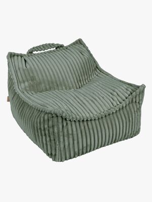 Meowbaby Churros Sitzsack, Olive Sage Green