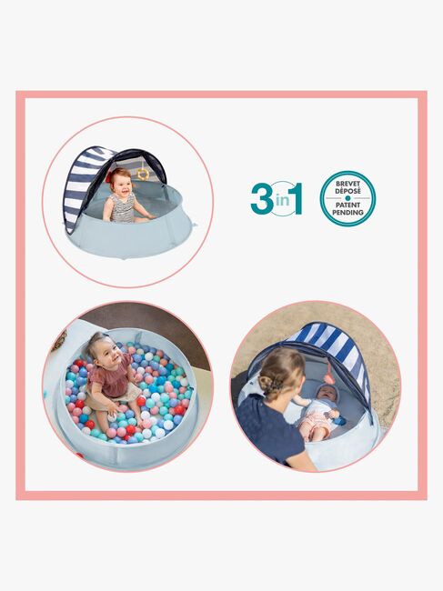 BabyMoov UV-Zelt, Blue/White