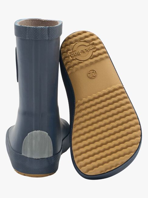 Mikk-Line Barefoot Gummistiefel, Blue Nights