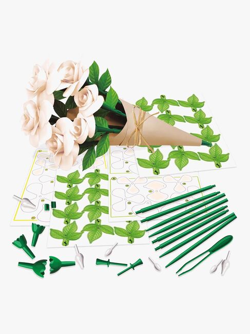 Educa Bastelset Rosen, Weiß