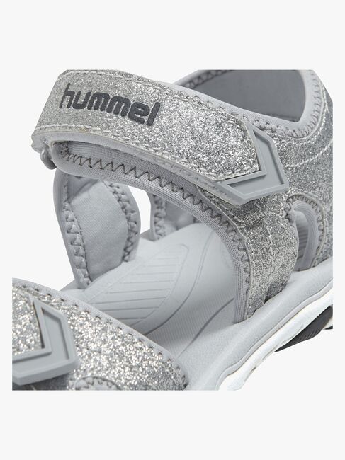Hummel Glitter Jr Sandale, Silver