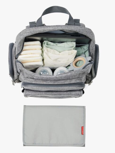 Skip Hop Luna Wickelrucksack, Heather Grey 22366-1-1124_3b.jpg