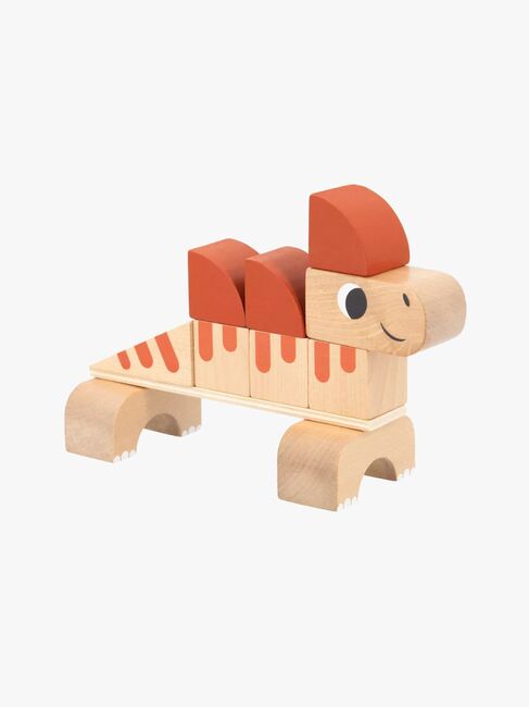 Janod Cubikosaurus Dinosaurier zum Bauen