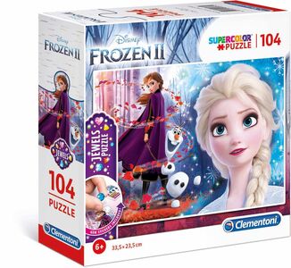 Disney Die Eiskönigin Puzzle 2er-Pack 104 Teile