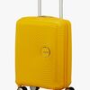 American Tourister Soundbox Mini Koffer 22L, Golden Yellow