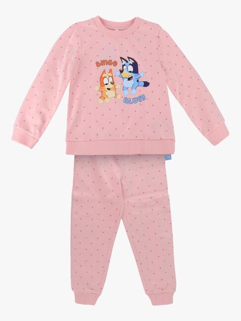 Bluey Pulli & Hose Set, Rosa