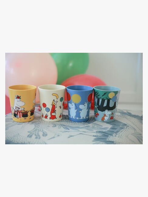 Mumin  Festlichkeiten Sammelbecher 4er-Pack
