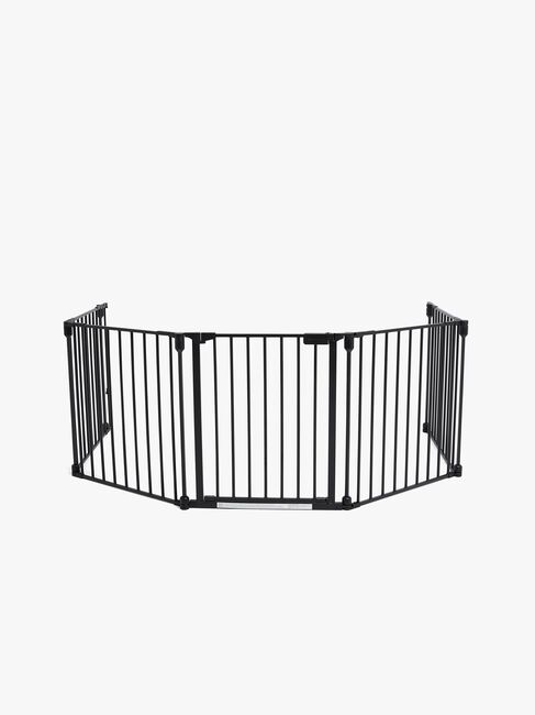 Beemoo SAFE Protect Sicherheitsgitter/Raumteiler 5 Paneele, Black