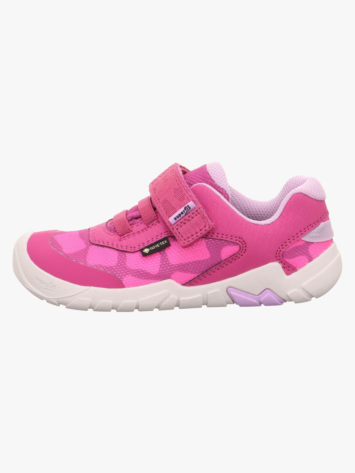 Superfit Trace Barefoot GTX Sneaker, Rosa/Lila