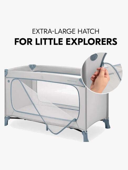 Hauck Dream N Play Plus Reisebett, Dusty Blue