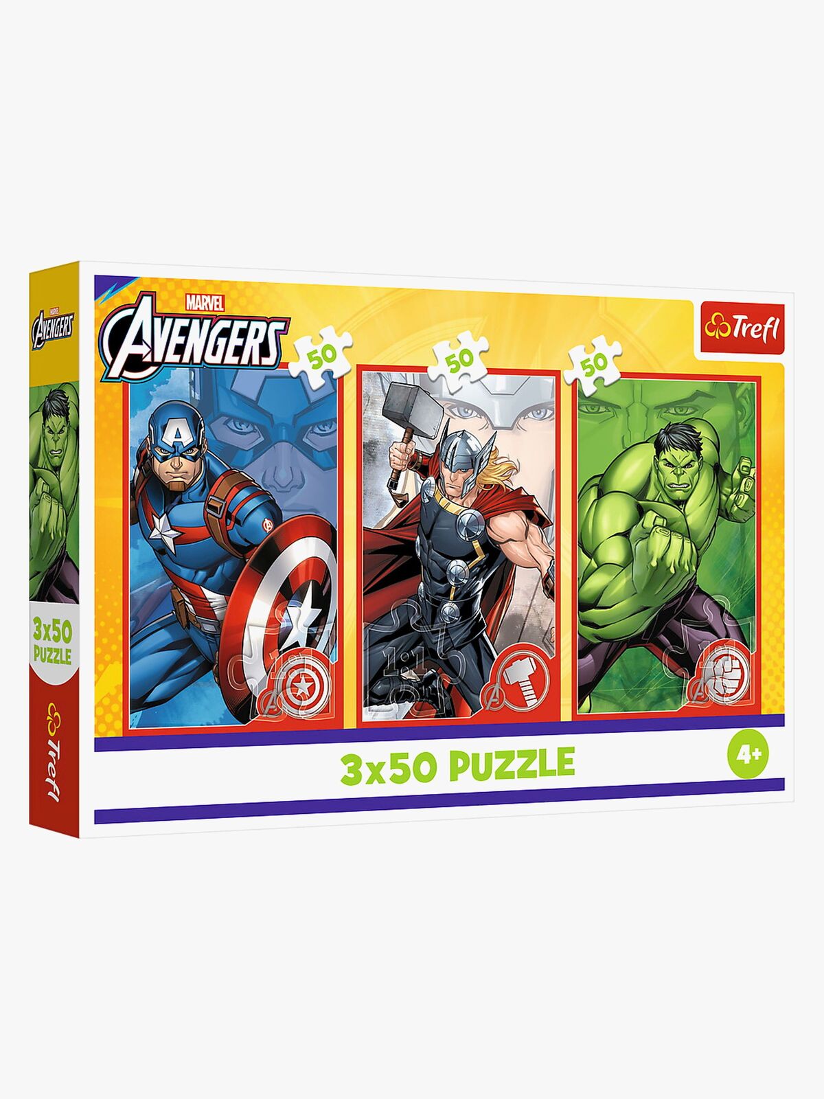 Trefl The Avengers Puzzles 3x50 Teile