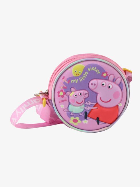 Peppa Wutz 3D Schultertasche, Rosa