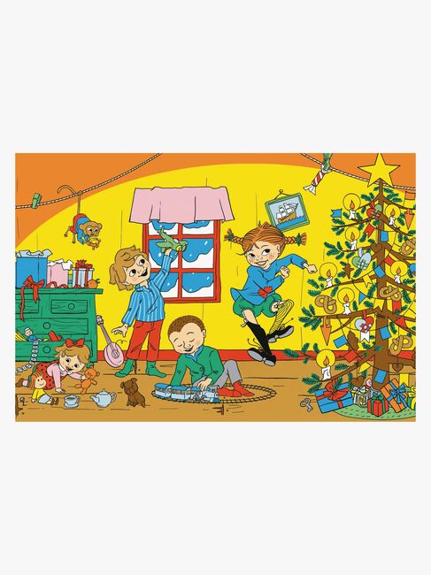 Kärnan Pippi Weihnachtspuzzle 100 Teile 54005julpussel-1-1133_3b.jpg