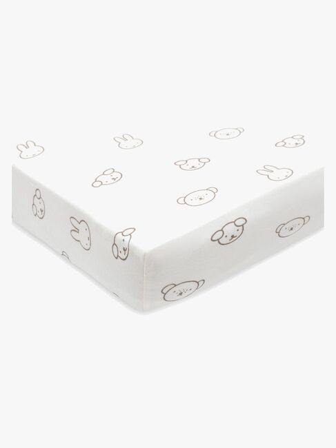 Jollein Spannbettlaken 40x80, Miffy and Friends