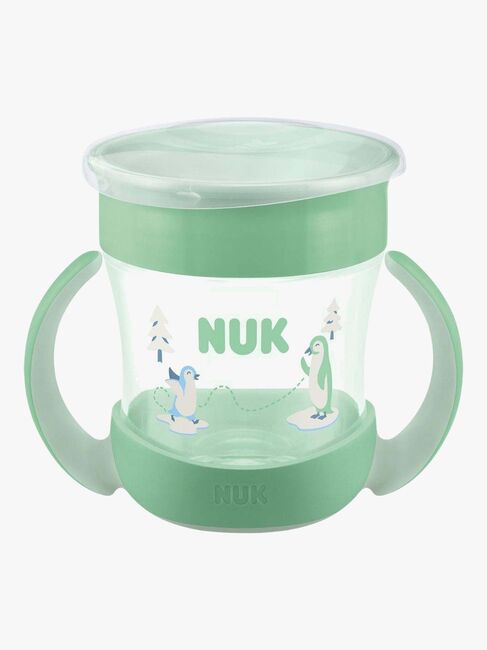 NUK First Choice Learner Cup Mini Magic Pinguin Trinklernbecher, Grün N255722-gron-4552_2.jpg