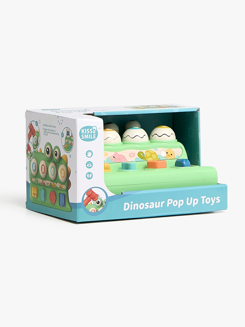 Cloudberry Castle Pop-up Aktivitätsspielzeug Dinosaurier